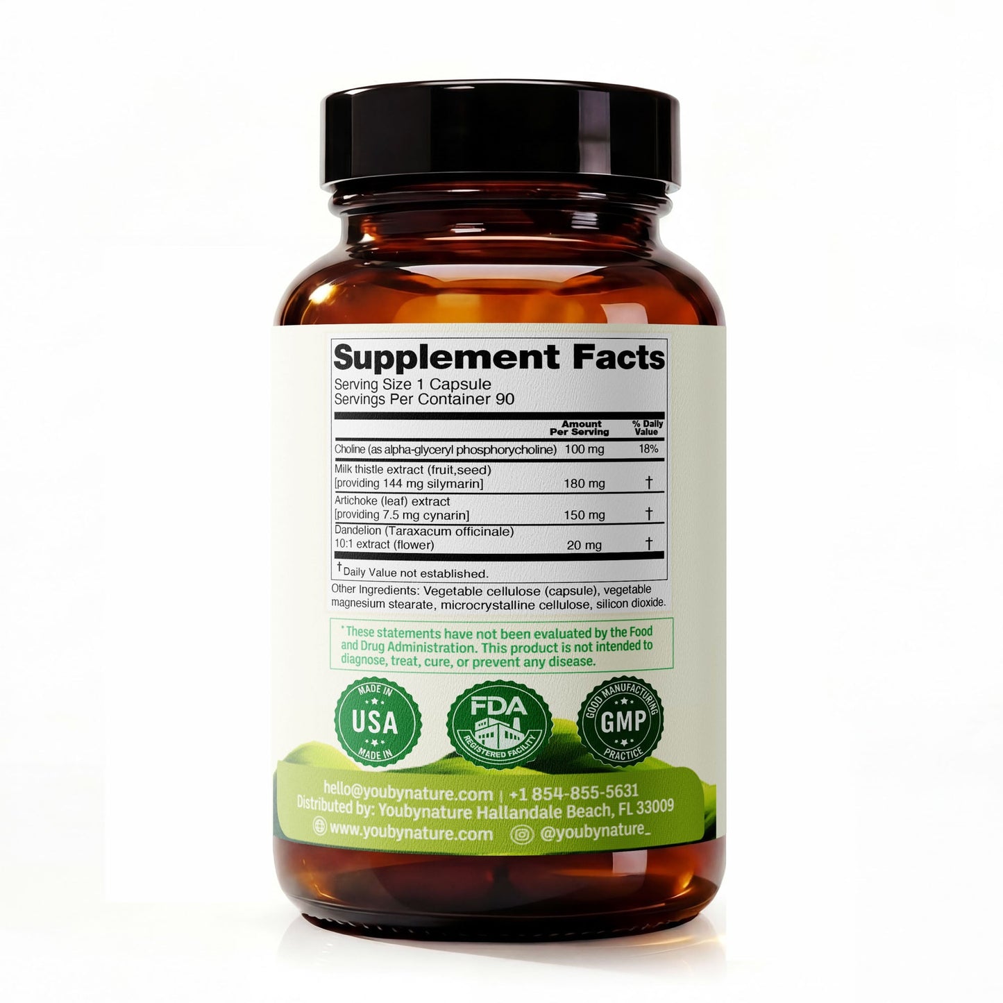 Milk Thistle Complex supplement facts
